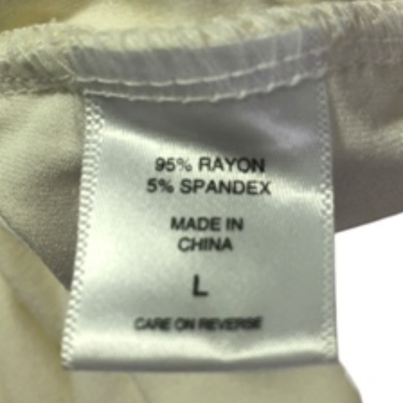 NWT New York & Co Stretch Faux Wrap Front Sleeveless Relaxed Fit Top Size L - Picture 8 of 9